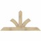Ekena Millwork Richland Rough Sawn Timber Gable Bracket, Douglas Fir, 72"W x 36"H x 6"D x 6"F, 12/12 Pitch GBW072X36X0606RIC00RDF - alternate 1